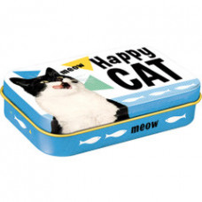 Pet Treat Tin - Happy Cat